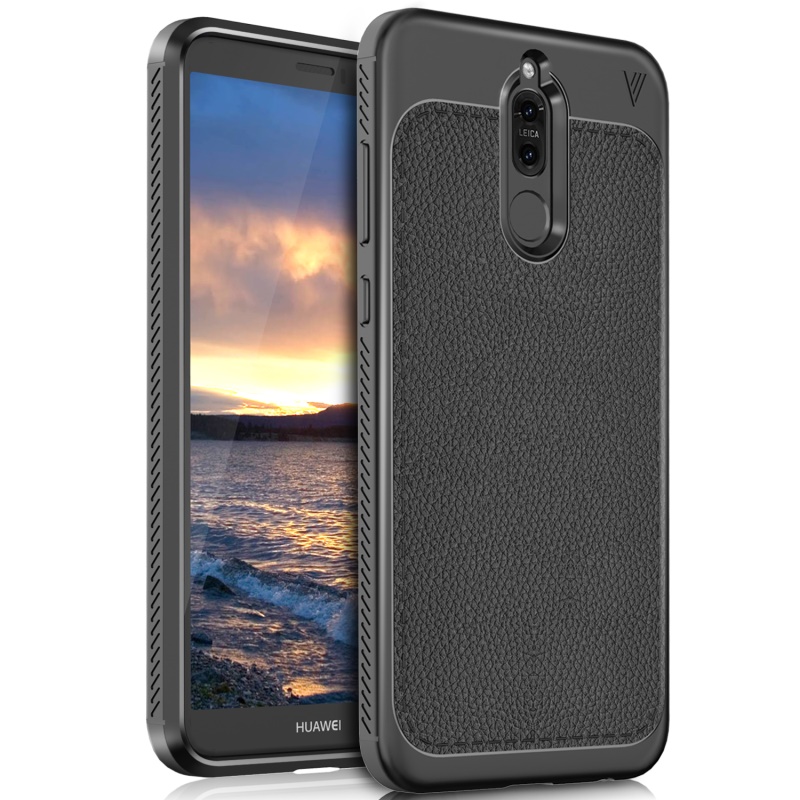 เคส Huawei nova 2i #เคสฝาหลัง TPU LENUO Gentlemen Series ลายหนัง PU ผิวลิ้นจี่ คุณภาพดีราคาถูก