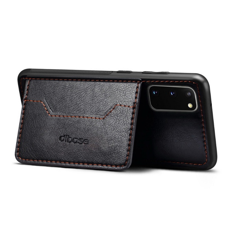 Case Samsung Galaxy S20 FE / S20 FE 5G #เคสฝาหลัง TPU เคลือบหนัง PU Crazy Horse Leather Coated PC + TPU Hybrid