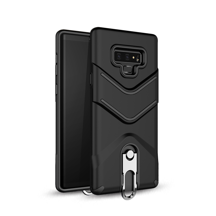 เคส Samsung Galaxy Note 9 #เคสฝาหลัง TPU + PC Hybrid Case พร้อม Kickstand