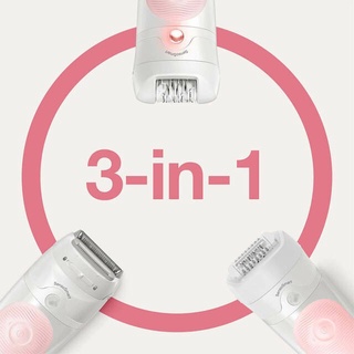 Braun® Epilator Silk-épil 5 Hair Removal for Women Shaver & Trimmer Model 5391 SES 5-620 เครื่องกำจัดขน สำหรับผู้หญิง