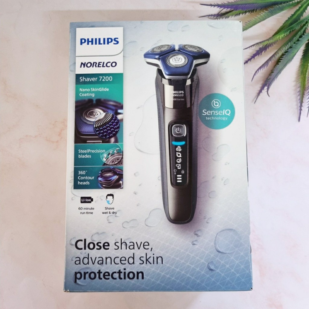 Philips® Norelco Shaver 7200 Electric Rechargeable Shaver with SenseIQ Technology, S7887/82 ฟิลิปส์ เครื่องโกนหนวด