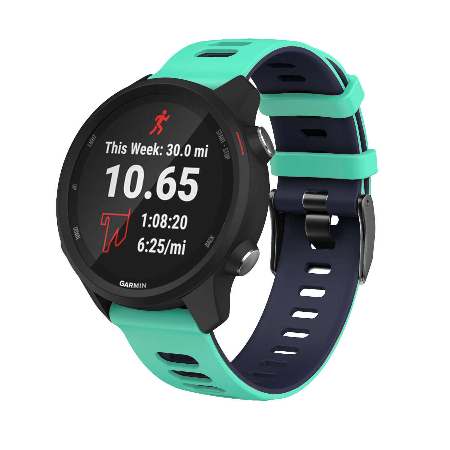 สายนาฬิกาซิลิโคน Garmin Forerunner 245 / 245 Music 645 สายนาฬิกาขนาด 20 มม (AA1)
