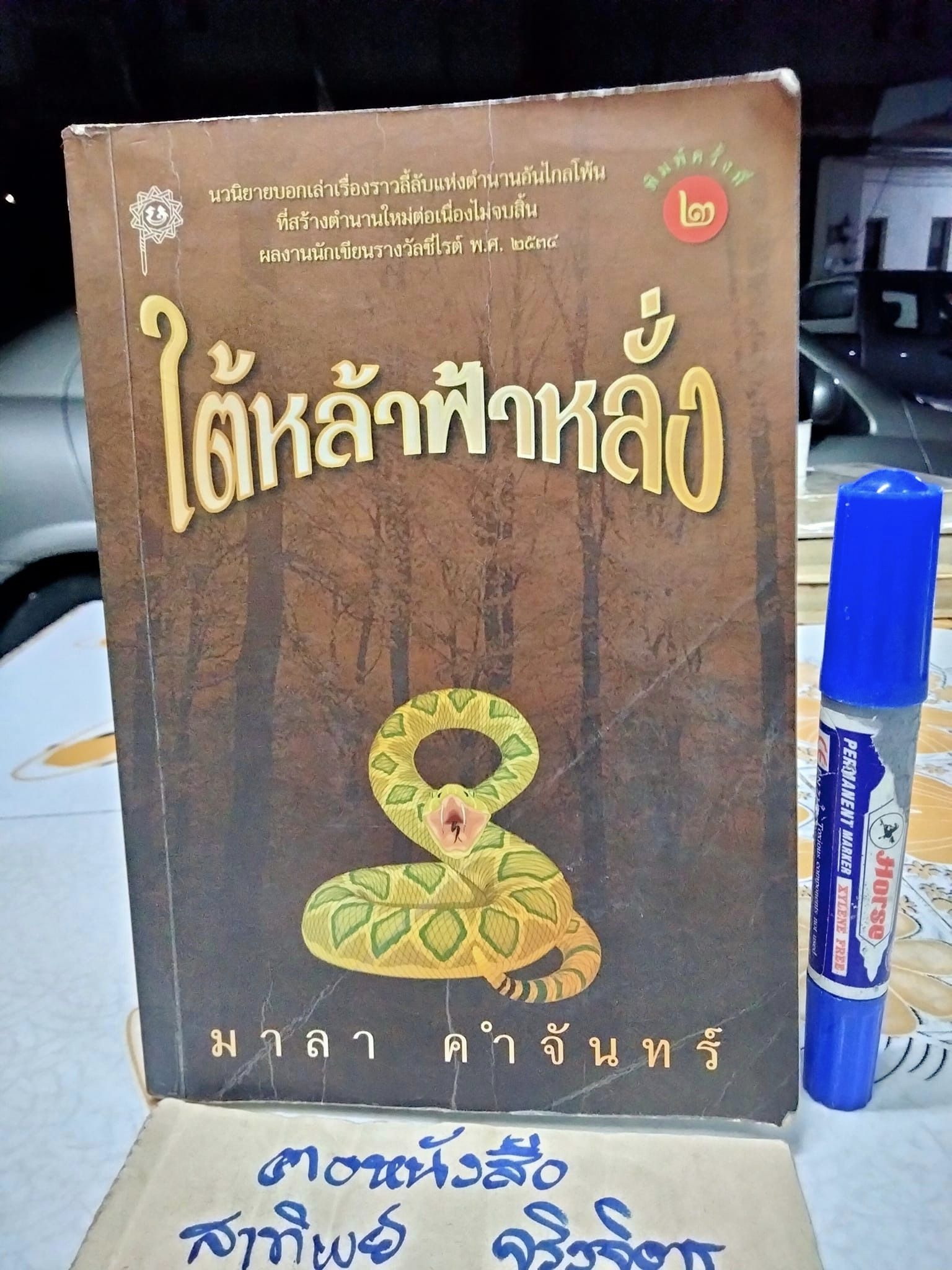 ใต้หล้าฟ้าหลั่ง โดย มาลา คำจันทร์ - นวนิยาย ตำนานแห่งความลี้ลับจากป่าเขาลำเนาไพร