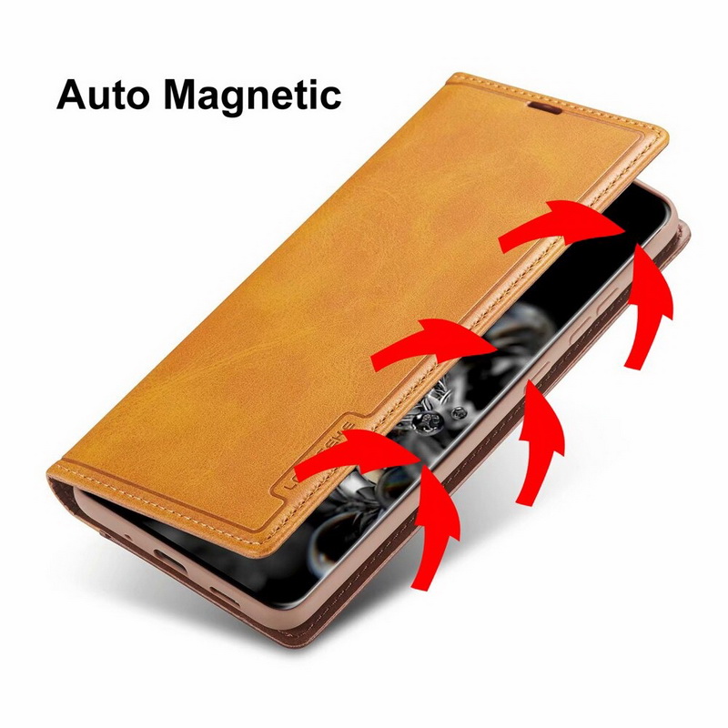 Case Samsung Galaxy S20 Ultra / S20 Ultra 5G #เคสฝาพับหนัง PU สไตล์กระเป๋าสตางค์พร้อมช่องใส่การ์ด Fashion Retro Card Slot Wallet Flip Cover PU Leather Phone Case