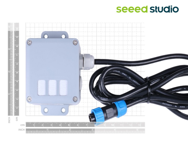 เซ็นเซอร์วัดแก็สไฮโดรเจนซัลไฟล์ Industrial-grade MODBUS RS485 H2S Sensor - with Waterproof Aviation Connector