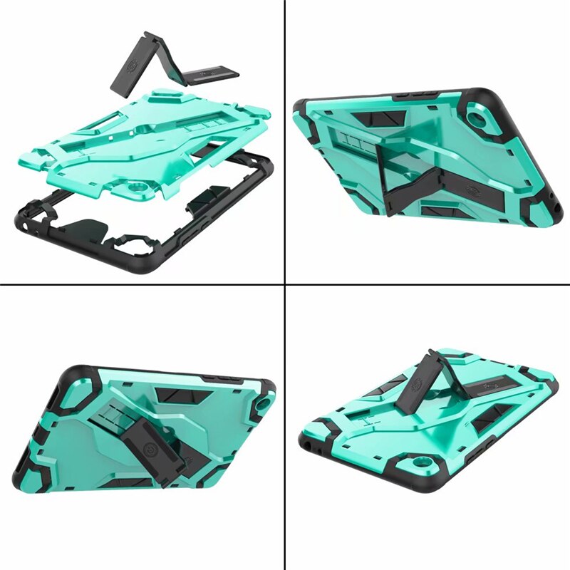 Case Xiaomi Mi Pad 4 ขนาด 8 นิ้ว #เคสฝาหลังแท็บเล็ตกันกระแทกมีที่สวมนิ้ว Shield Style Strap Kickstand