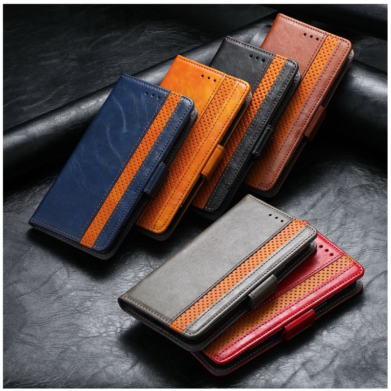 เคส OPPO F11 #เคสฝาพับปกหนังสไตล์วินเทจดูดซับอัตโนมัติ Magnetic double clasps add security