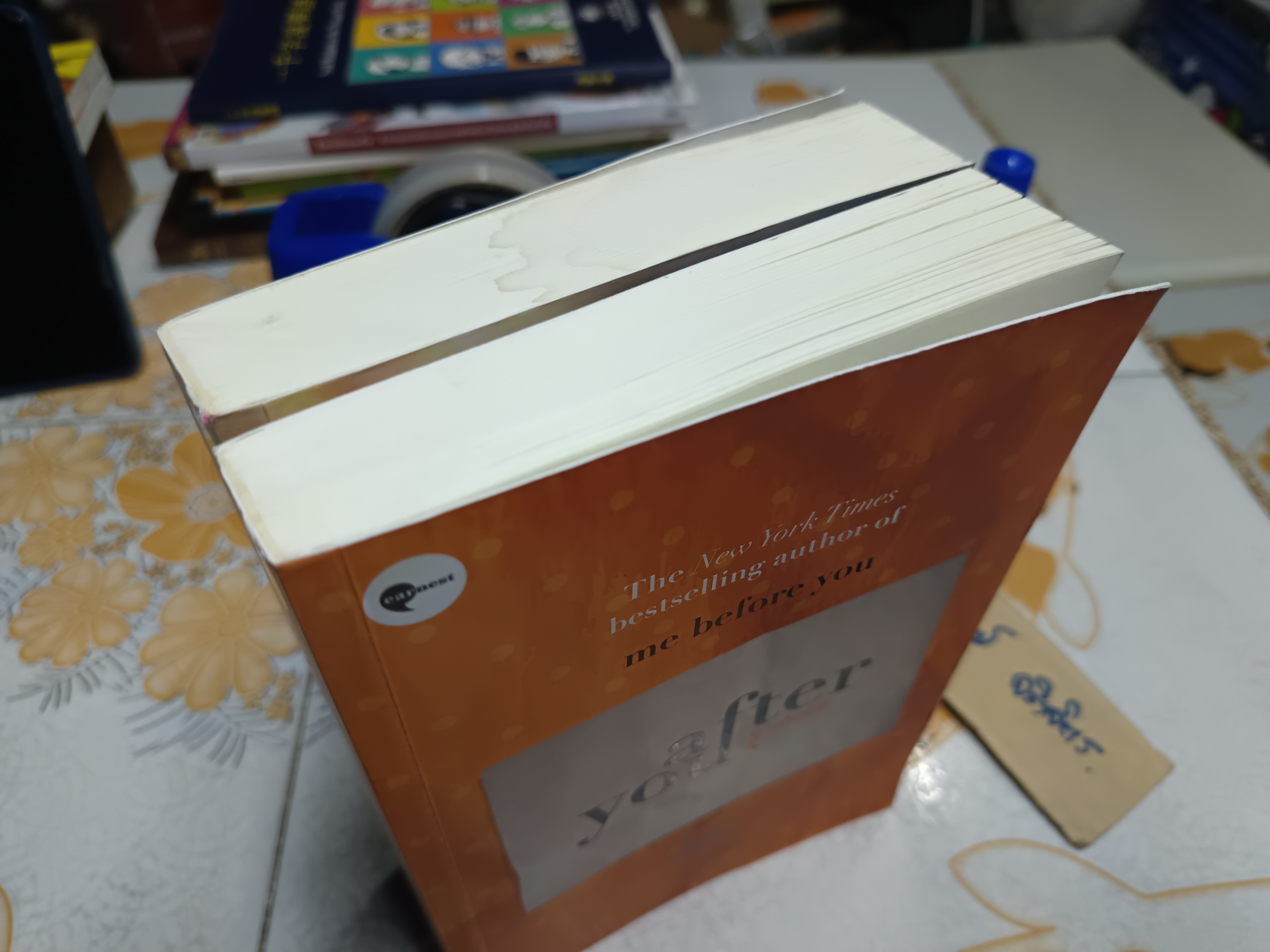 (ขายรวม 2 เล่ม) me before you มี บีฟอร์ ยู + after you อาฟเตอร์ยู ผู้เขียน: JOJO MOYES แปล: กฤตยา รามโกมุท และ วิลาส วศินสังวร **สินค้าหมด**