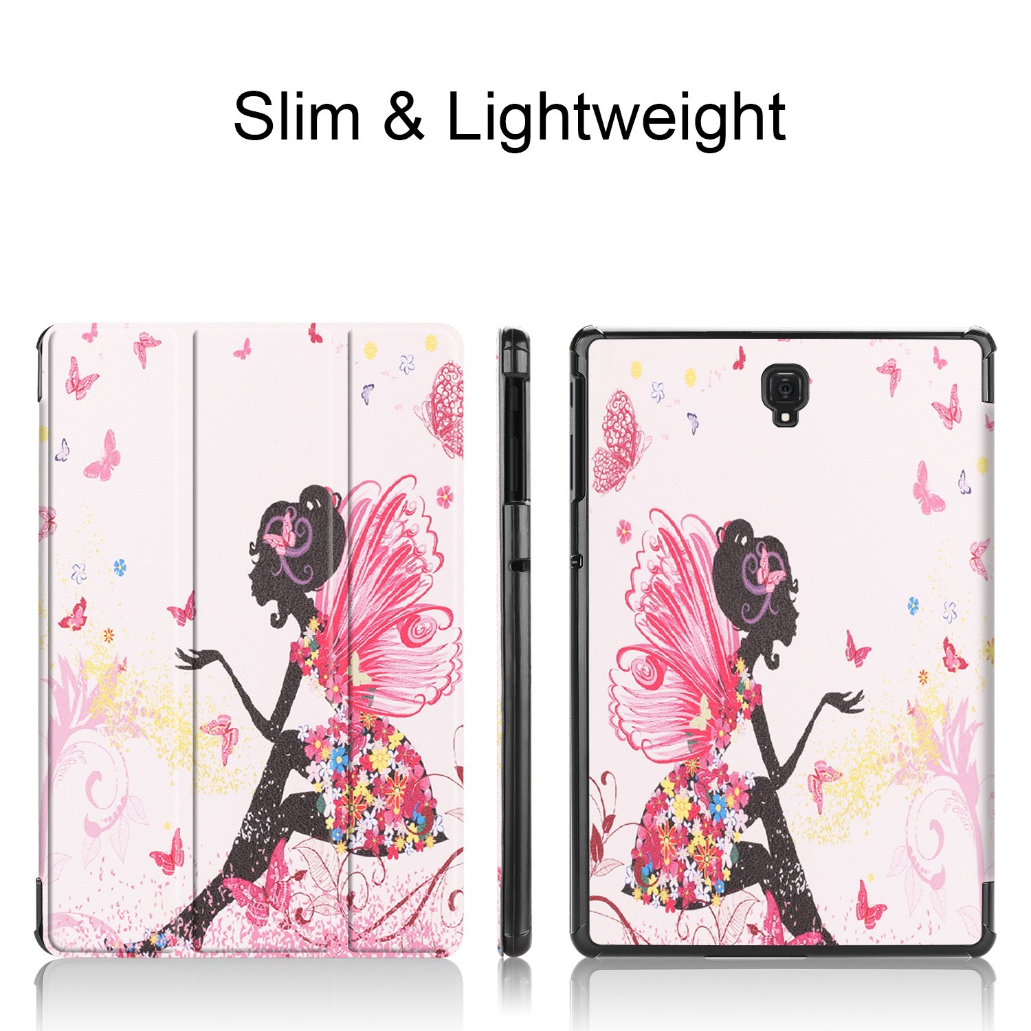 Case Samsung Galaxy S4 10.5 T830 / T835 #เคสฝาพับหนัง PU สามพับพิมพ์ลาย Pattern Printing Tri-fold Leather Smart Cover