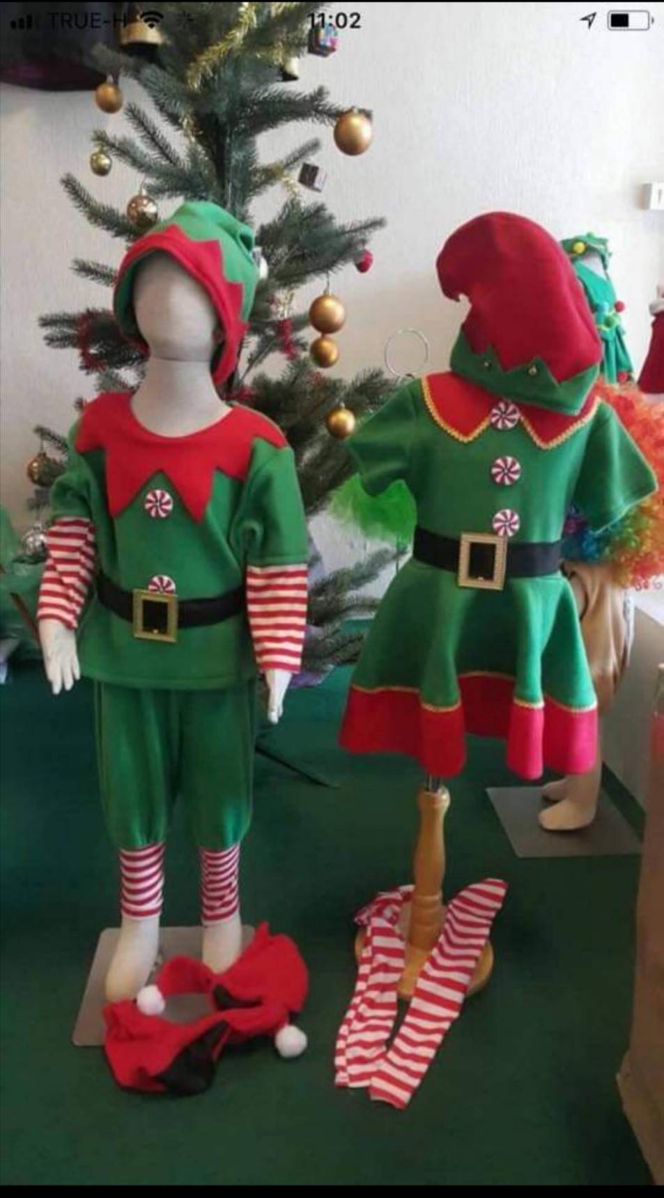 ชุดแฟนซีเด็ก ผู้ใหญ่ เอลฟ์ชายหญิง