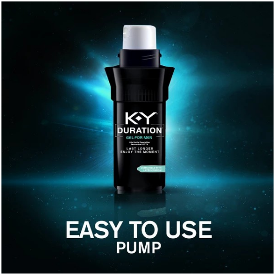 (Pre Order) K-Y® Duration Desensitizing Delay Gel Pump for Men 5 ml เจลชะลอและควบคุมการหลั่งสำหรับผู้ชาย รักษาเวลาไคลแม็กให้ได้นานมากขึ้น