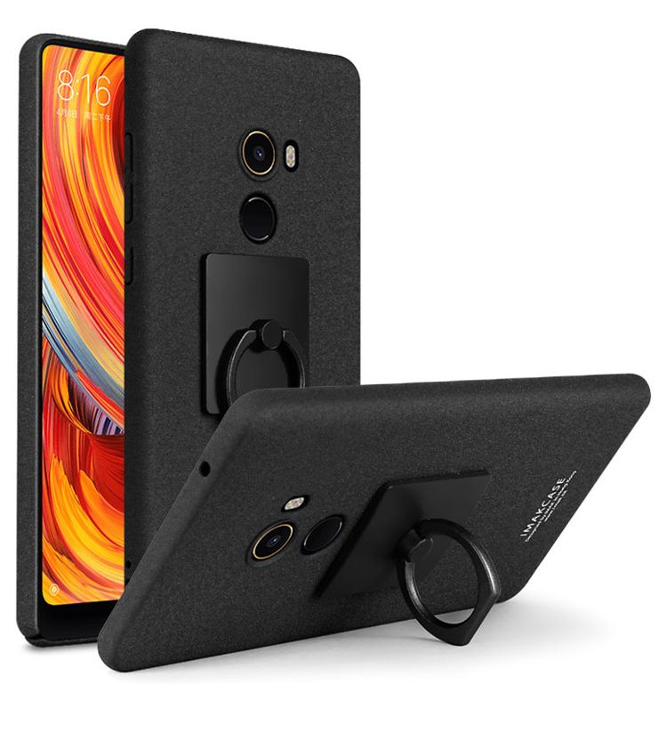 Case Xiaomi Mi Mix 2 #เคสฝาหลัง IMAK Cowboy พร้อมขาตั้งแหวน + ฟิล์มหน้าจอ