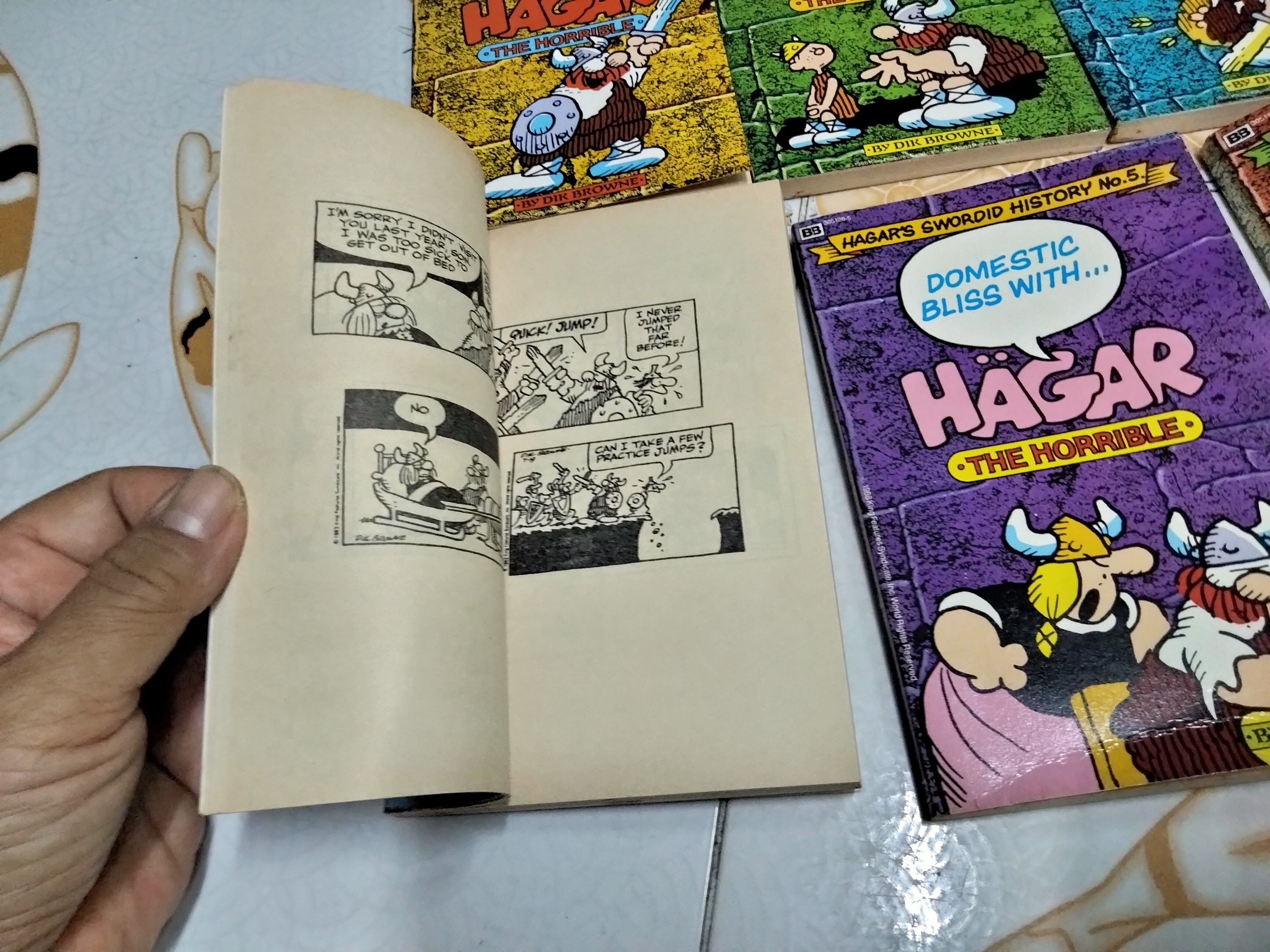 Hägar the Horrible (Hagar's Swordid History No.1- 6) - ขายรวม 6 เล่ม