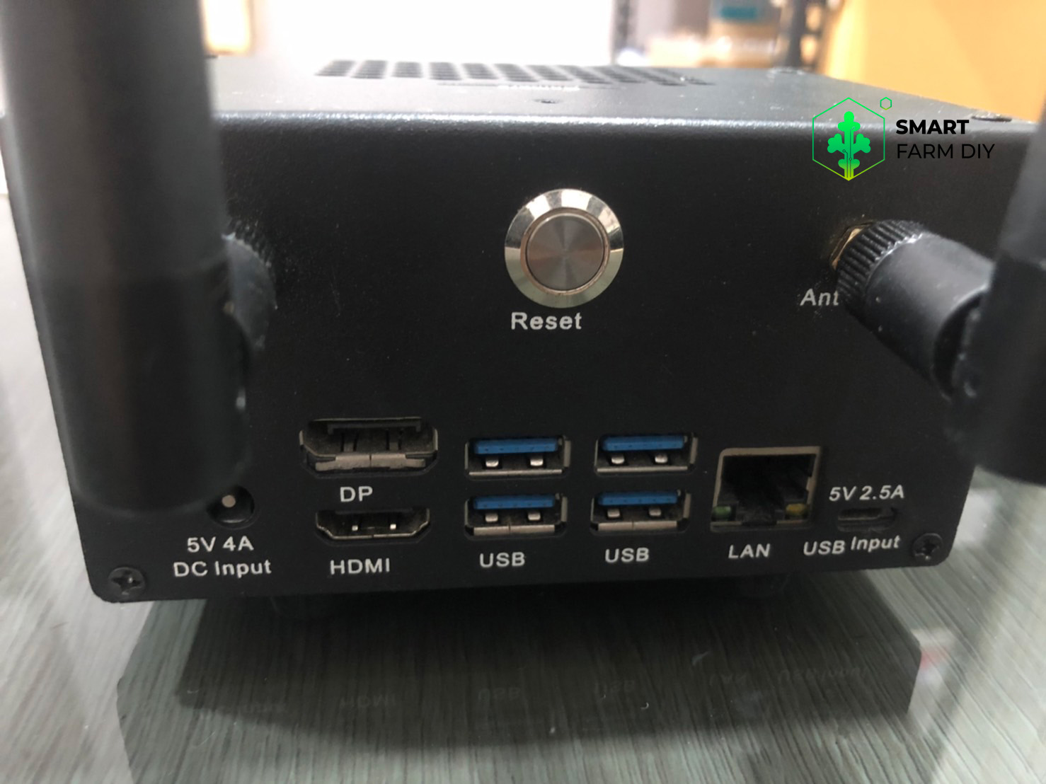 Jetson Nano 4GB developer kit + เคส+ Wifi antena