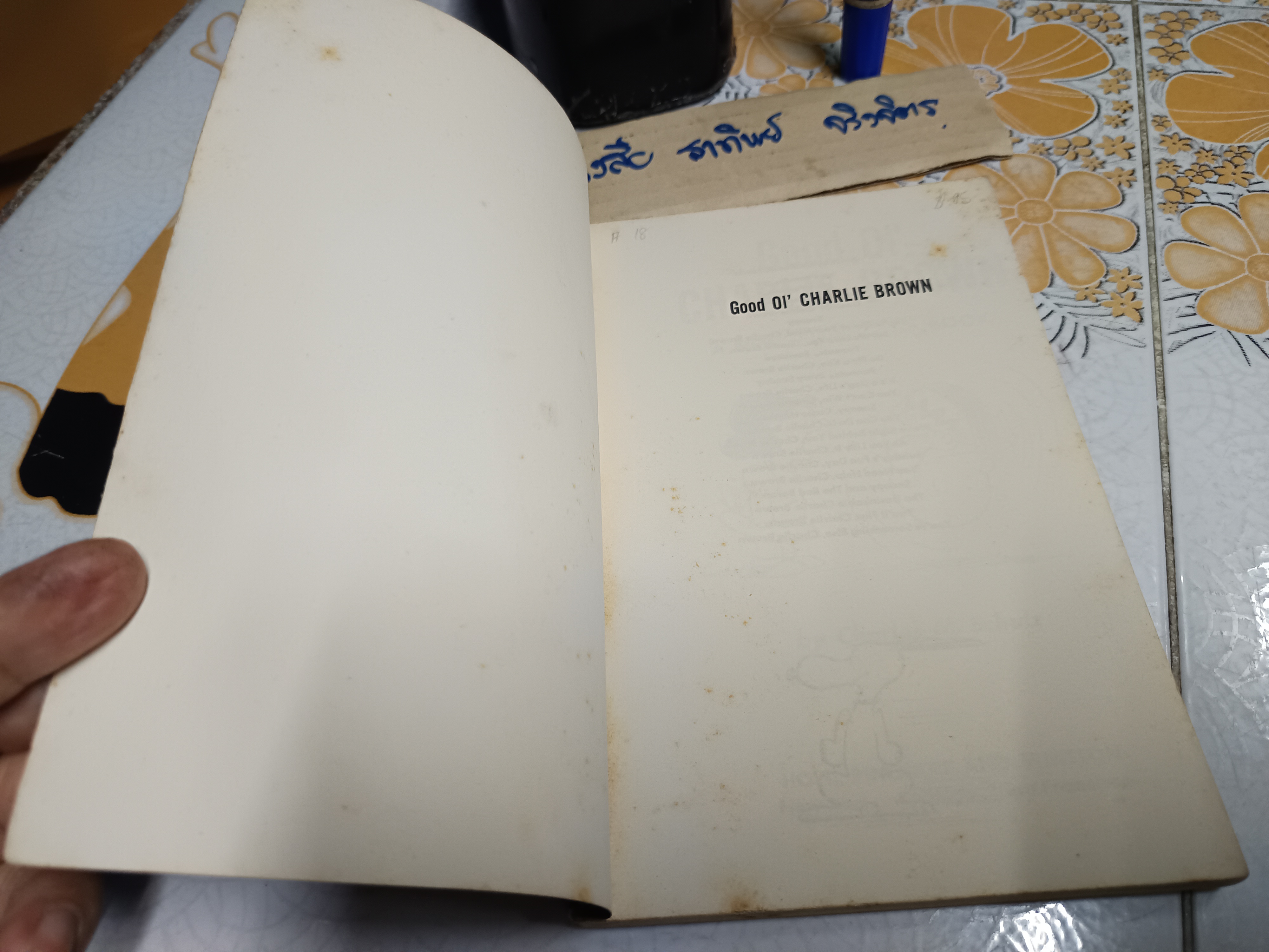 Good Ol'. , Charlie Brown ,1968 / A New Peanuts Book by Charles M. Schultz Vintage