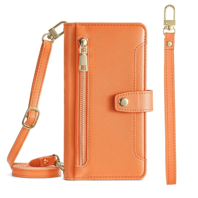 เคส Samsung Galaxy Note 20 Ultra / Note 20 Ultra 5G #เคสฝาพับหนัง PU แบบกระเป๋าสตางค์ Zipper Wallet Leather Flip Case