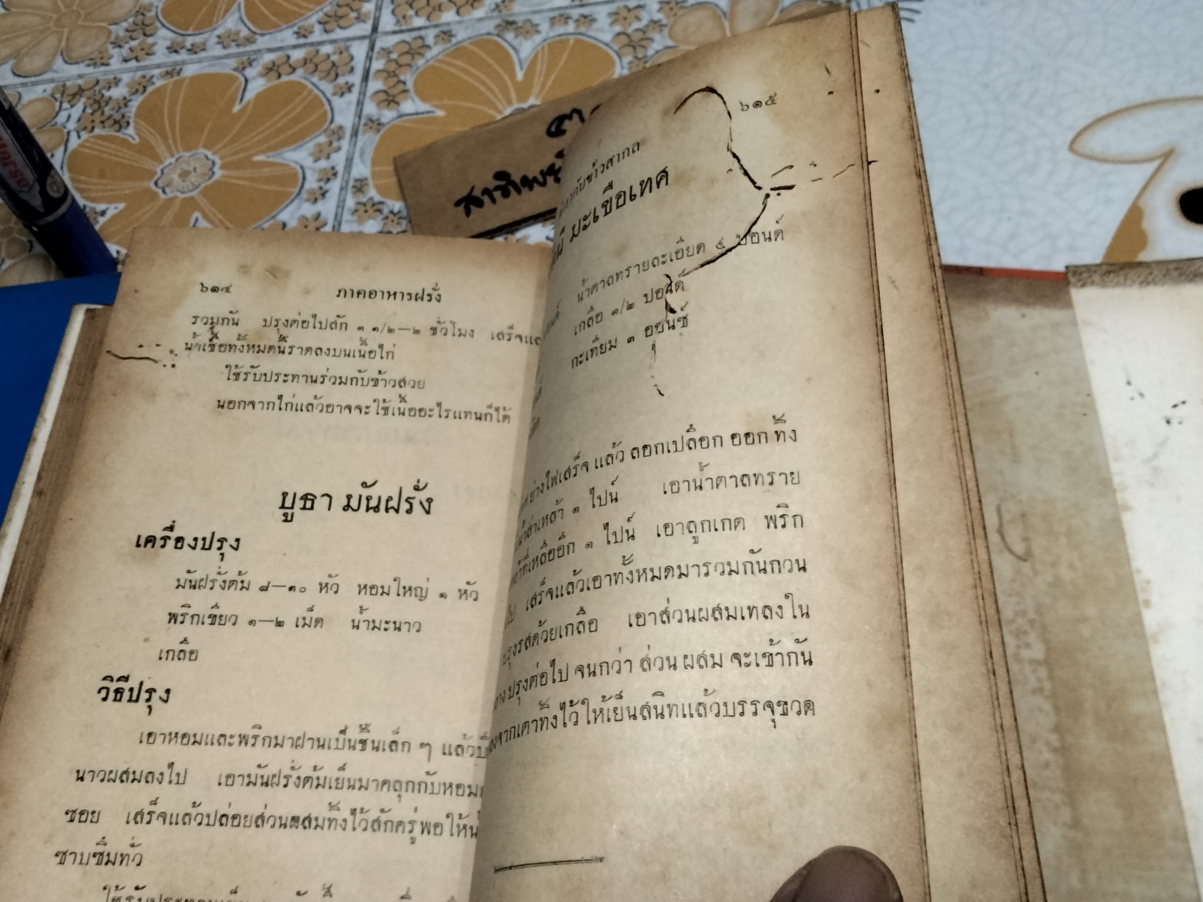 ตำรากับข้าวสากล โดย หม่อมเจ้าหญิง จันทร์เจริญ รัชนี สำนักพิมพ์ผดุงศึกษา พ.ศ. 2496 **สินค้าหมด**