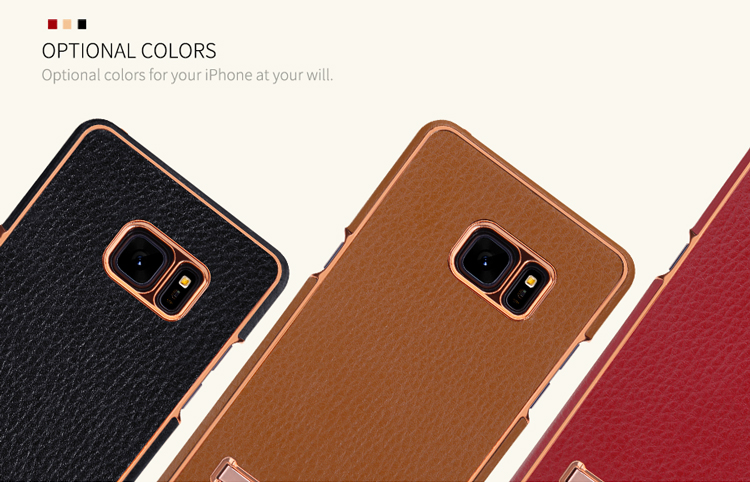 Case Samsung Galaxy Note FE #เคสฝาหลัง NILLKIN M-JARL ซีรีส์ หนังหุ้มพลาสติกแข็งพร้อมขาตั้ง