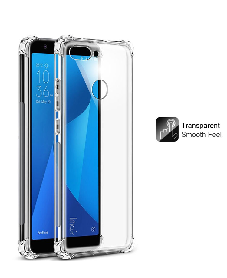 เคส Asus ZenFone Max Plus (M1) ZB570TL / IMAK Skin Feel #เคสฝาหลัง TPU Cover + ฟิล์มป้องกันหน้าจอ