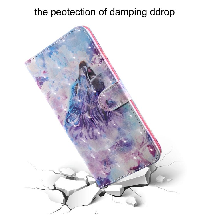 Case Samsung Galaxy A80 #เคสฝาพับแบบกระเป๋าสตางค์ Pattern Printing Wallet Stand