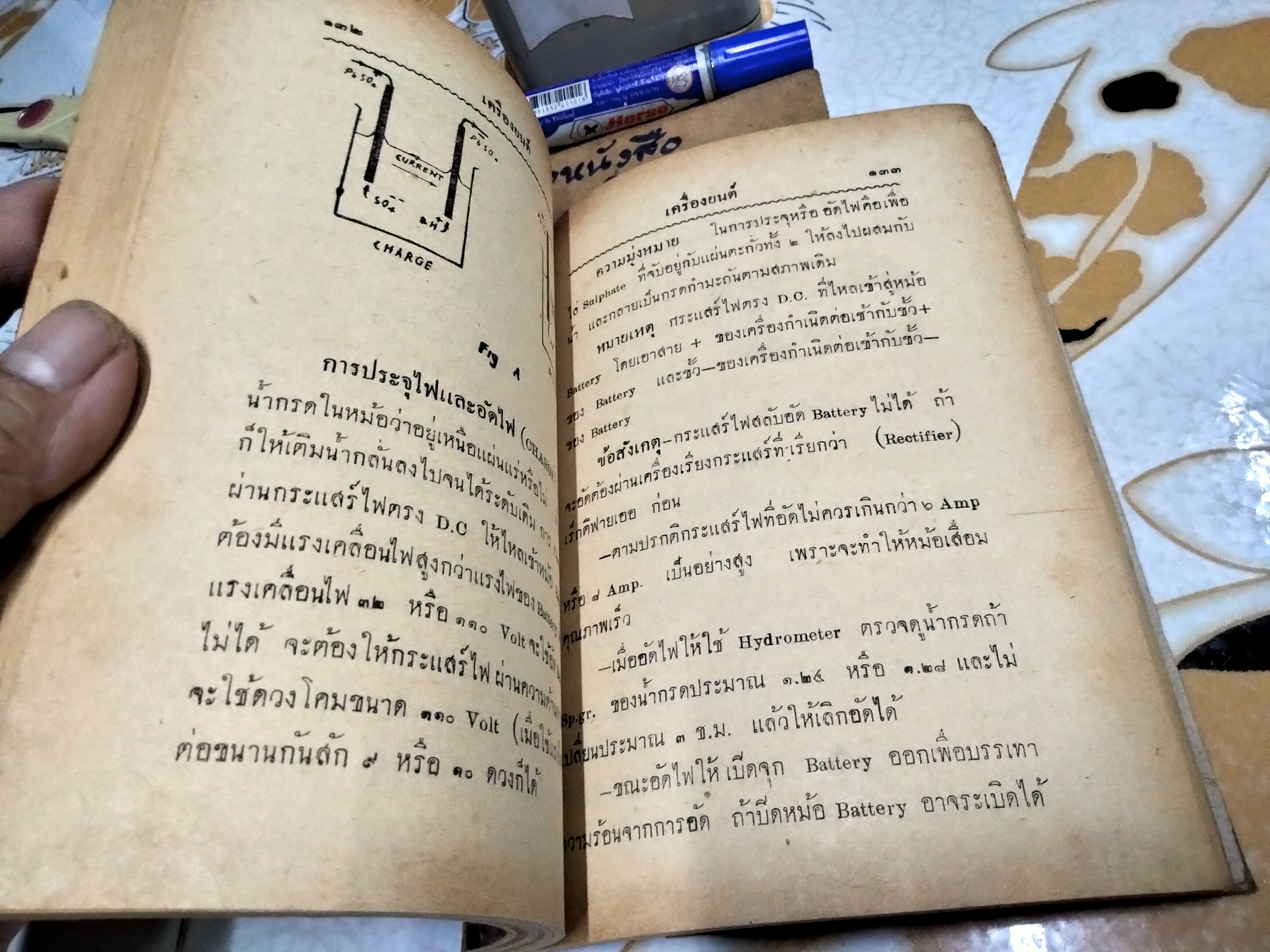 ตำราเครื่องยนต์และวิธีแก้ไข โดย ว.สารคาม พิมพ์ครั้งที่ 3/2495 (จำนวน 1,000 เล่ม)
