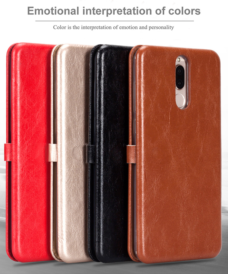 เคส Huawei nova 2i #เคสฝาพับ LENUO หนัง PUคุณภาพดีมีช่องเสียบการ์ดสวยหรู