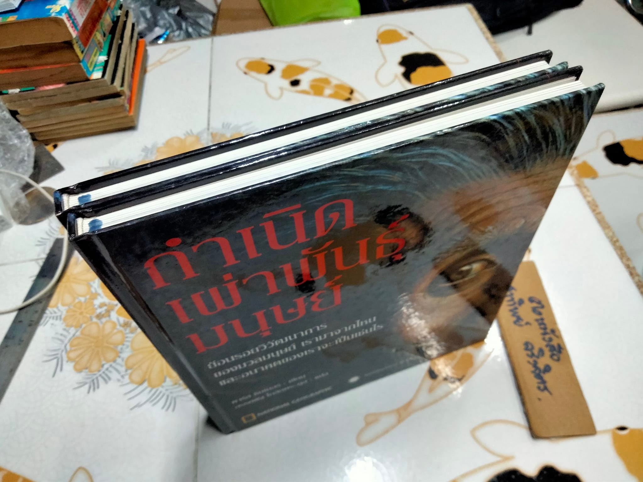 กำเนิดเผ่าพันธุ์มนุษย์ คาร์ล ซิมเมอร์ เขียน - อรรคพัฐโกสิยตระกูล แปล (NATIONAL GEOGRAPHY ปกแข็ง) **สินค้าหมด**