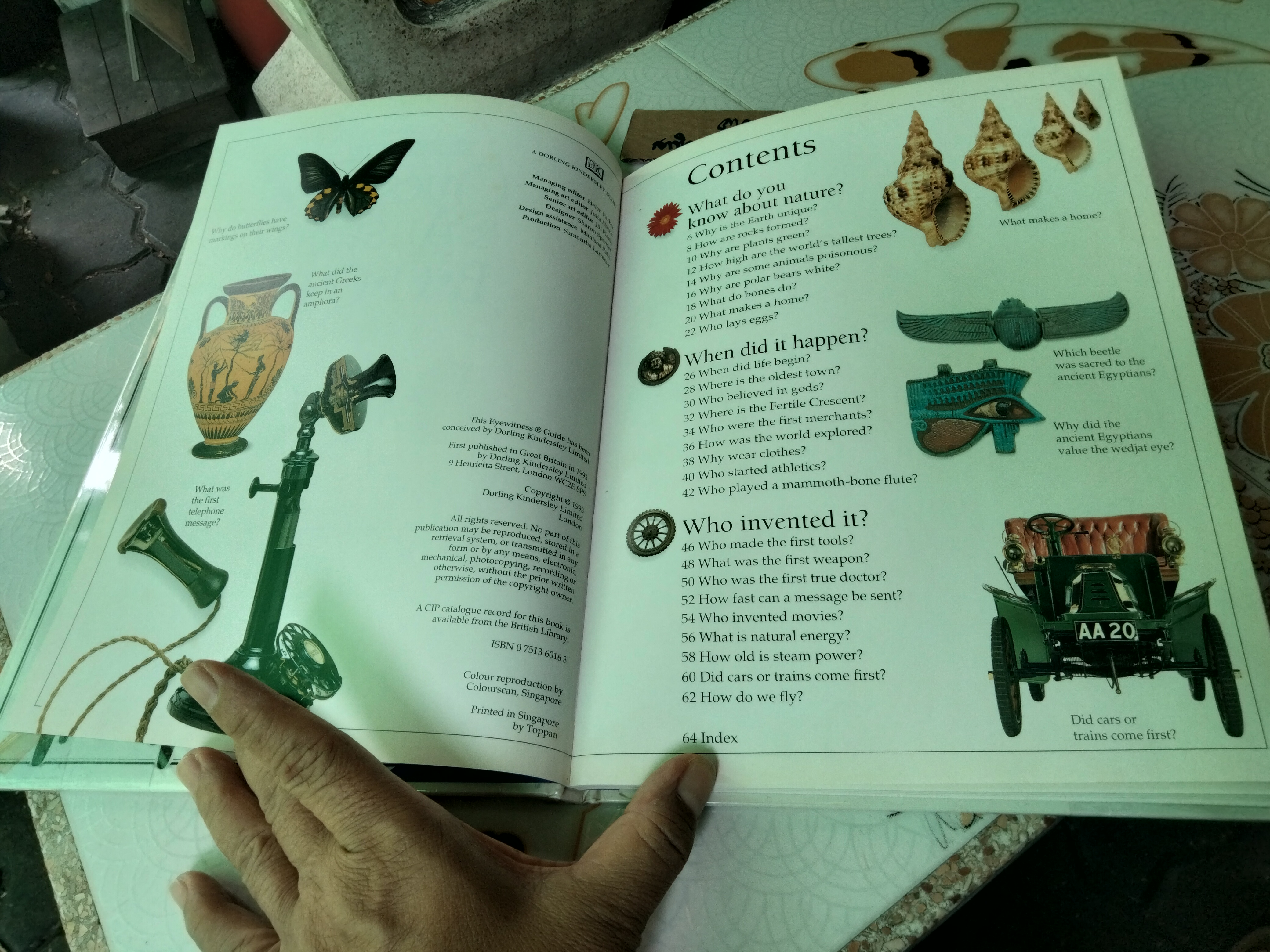 Question & Answer Book หนังสือความรู้ยอดนิยม Eyewitness