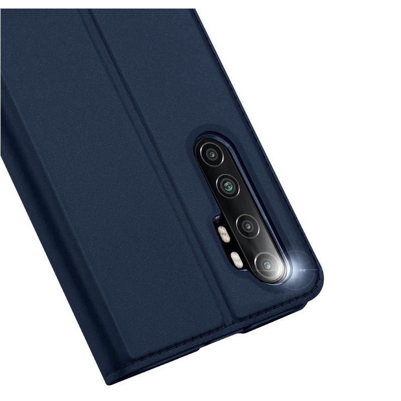 Case Xiaomi Mi Note 10 Lite #เคสฝาพับหนัง PU DUX DUCIS Skin Pro Series Auto-absorbed PU Leather คุณภาพดี