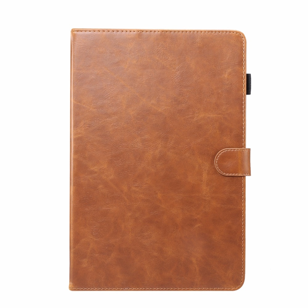 Case Samsung Galaxy Tab S6 T860 T865 #เคสแบบฝาพับหนัง PU ผิวหนังม้า Crazy Horse Texture PU Leather Wallet