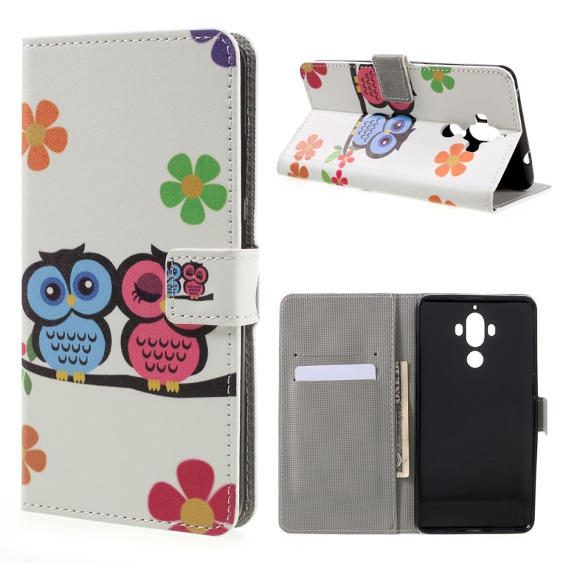 Case Huawei Mate 9 เคสฝาพับพิมพ์ลาย สไตล์กระเป๋าสตางค์