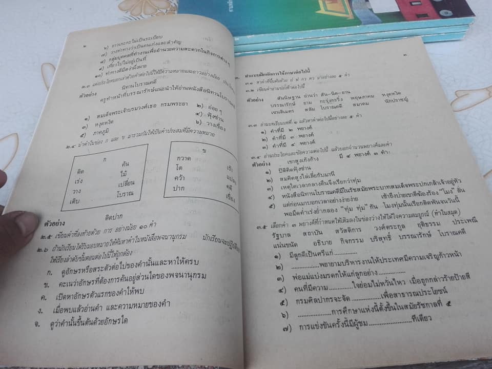 แบบฝึกหัดภาษาไทย ชั้นประถมศึกษาปีที่5 ตามหลักสูตรประถมศึกษา พ.ศ.2521 (มานี มานะ) - เป็นหนังสือจำหน่ายออกจากห้องสมุด แต่ยังไม่ได้ใช้ **สินค้าหมด**