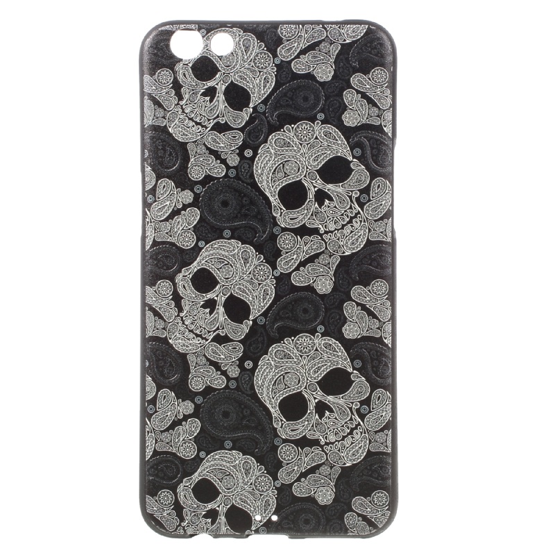 Case Oppo R9s เคสฝาหลังนิ่ม TPU พิมพ์รูปแบบลายนูน 3 มิติ Patterned TPU Cover Embossment Case