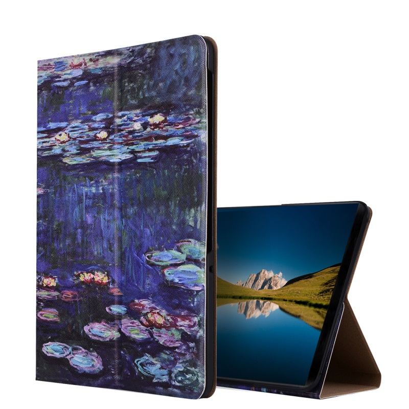 Case Samsung GalaxyTab S3 9.7นิ้ว #เคสฝาพับหนังPU พิมพ์ลายสีสันสวยงามทันสมัย