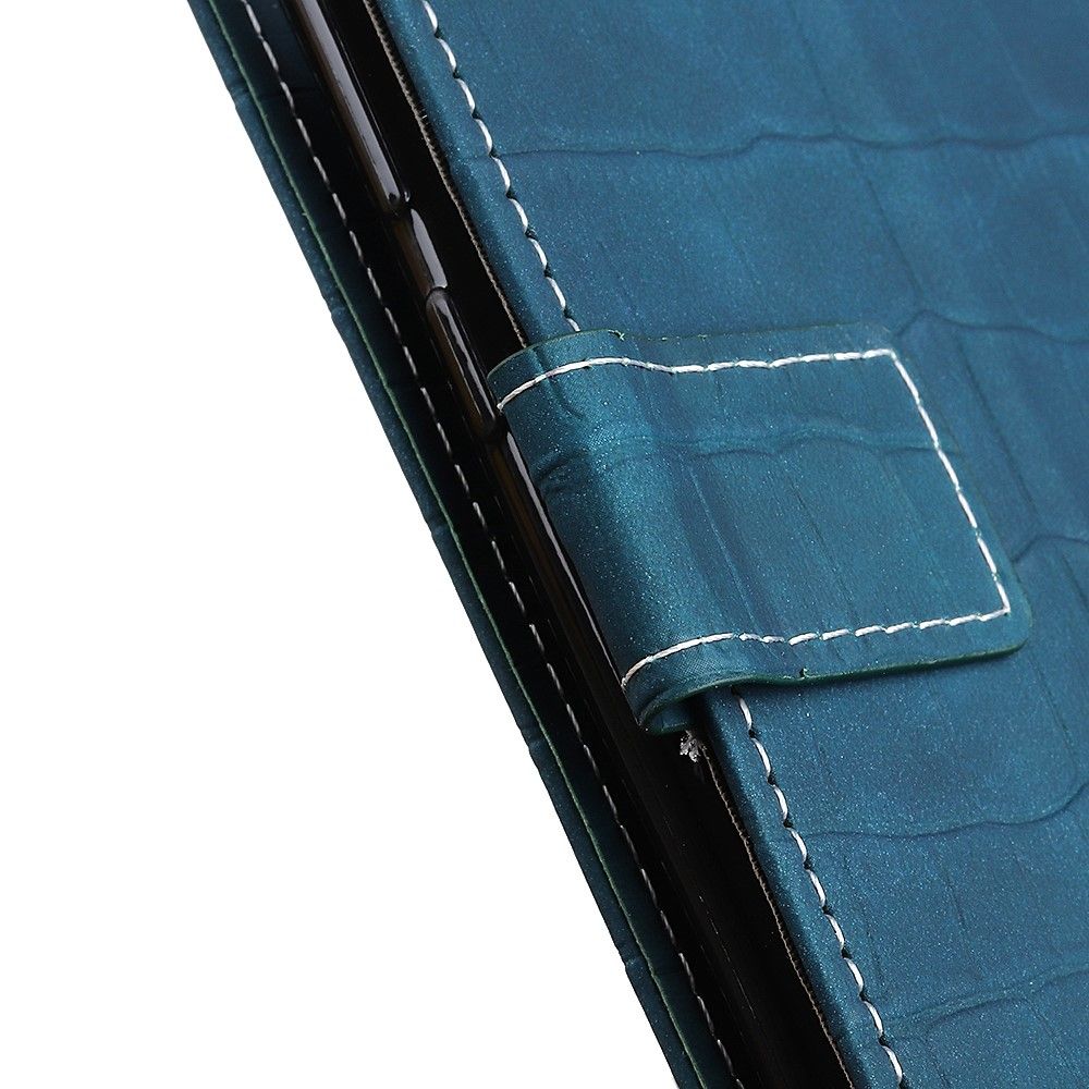Case Huawei Nova 5T #เคสฝาพับหนัง PU ลายหนังจระเข้แบบกระเป๋าสตางค์ Crocodile Texture PU Leather Stand Wallet