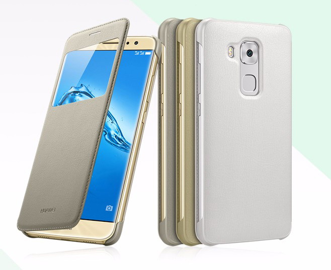 เคสหนังมีช่องวิว HUAWEI OEM สำหรับ Huawei G9 Plus / Nova Plus / Maimang 5