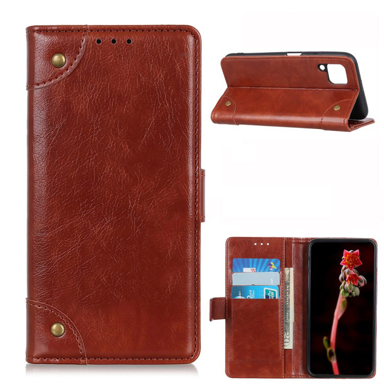 เคส Samsung Galaxy A42 5G #เคสฝาพับแบบกระเป๋าสตางค์ Nappa Texture Wallet Stand Leather