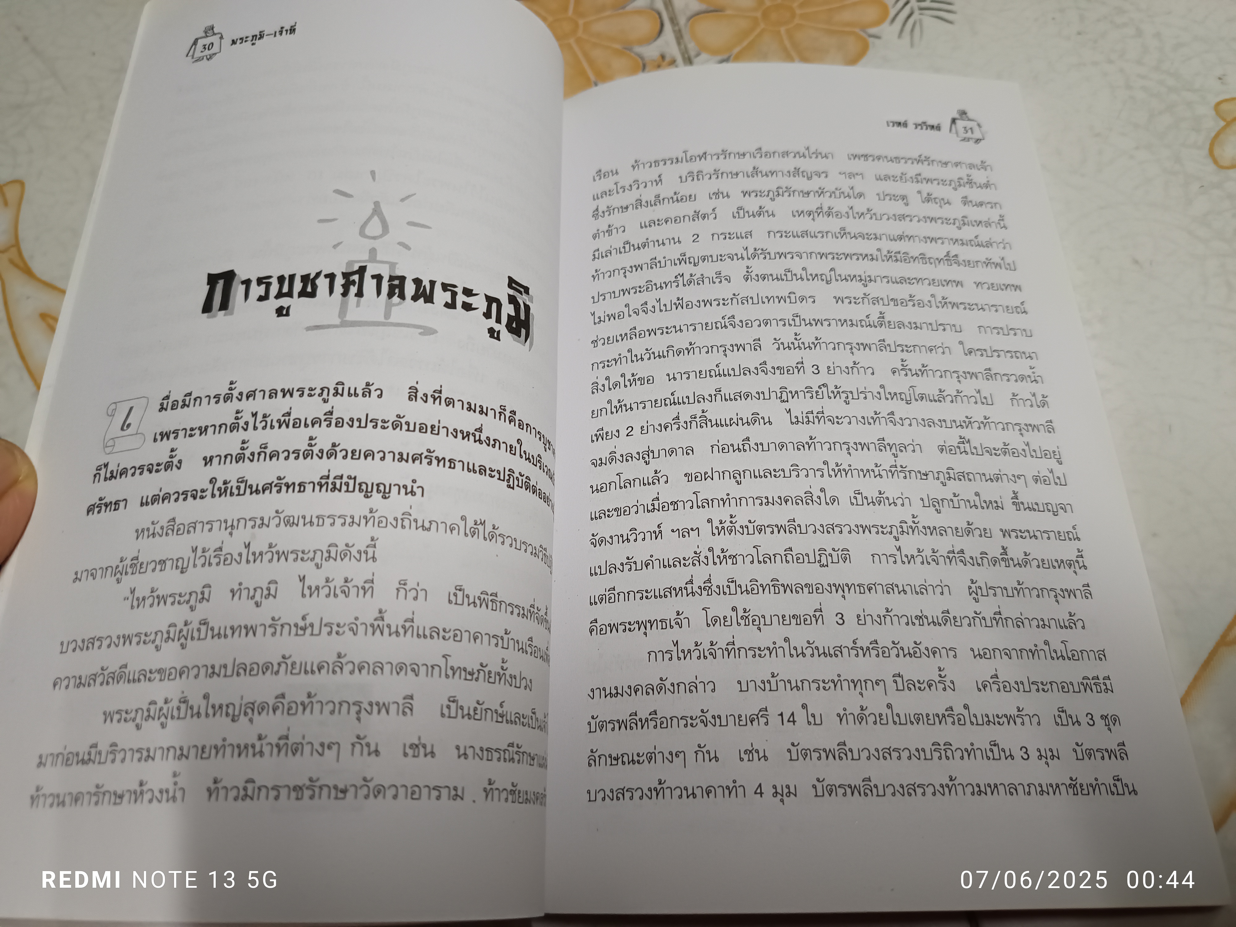 พระภูมิ-เจ้าที่ โดย เวทย์ วรวิทย์ **สินค้าหมด**