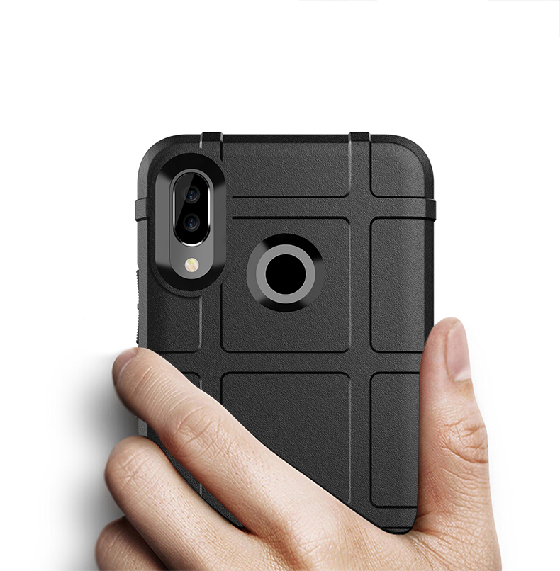 Case Huawei nova 3i #เคสฝาหลัง Rugged Shield Series Soft Silicone Shock Absorption Matte กันกระแทก