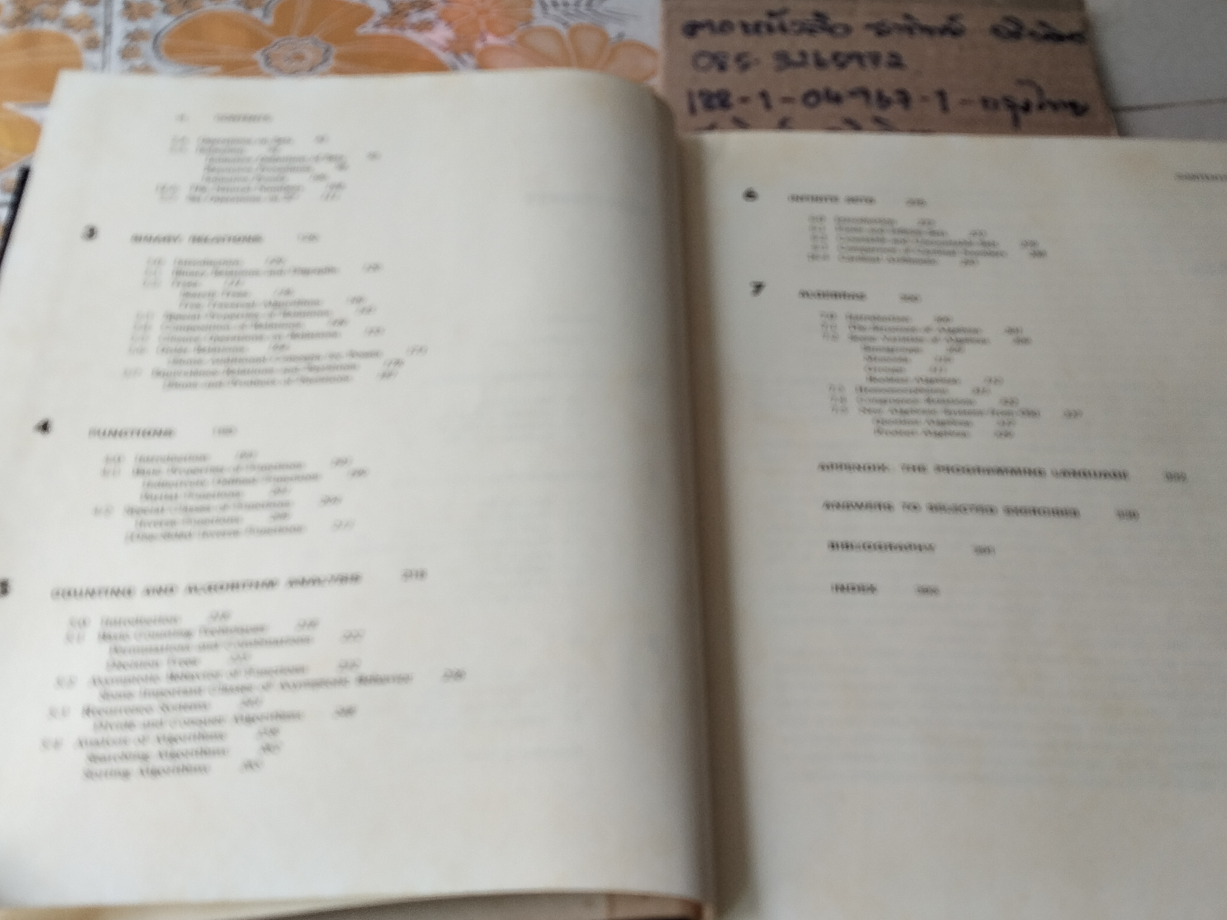 Discrete Mathematics in Computer Science by Donald F. Stanat **สินค้าหมด**