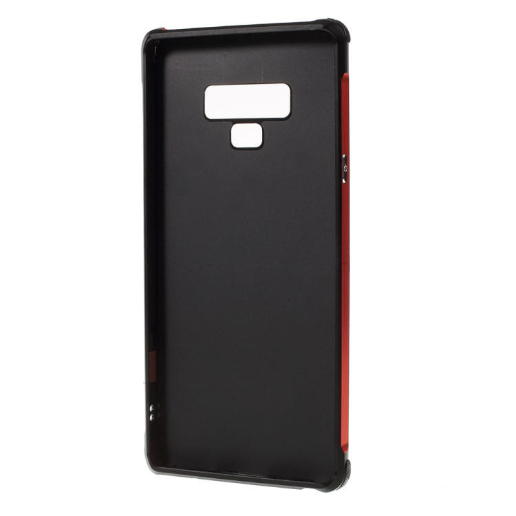 Case Samsung Galaxy Note 9 N960 #เคสฝาหลังโลหะ2-in-1 Metal + Aluminum Alloy Electroplating
