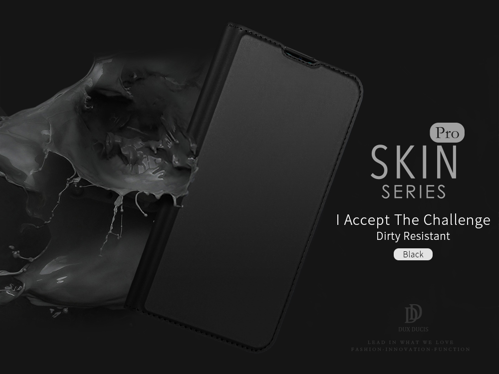 Case OPPO A9 (2020)/A5 (2020) #เคสฝาพับหนัง PU DUX DUCIS Skin Pro Series Auto-absorbed PU Leather คุณภาพดี