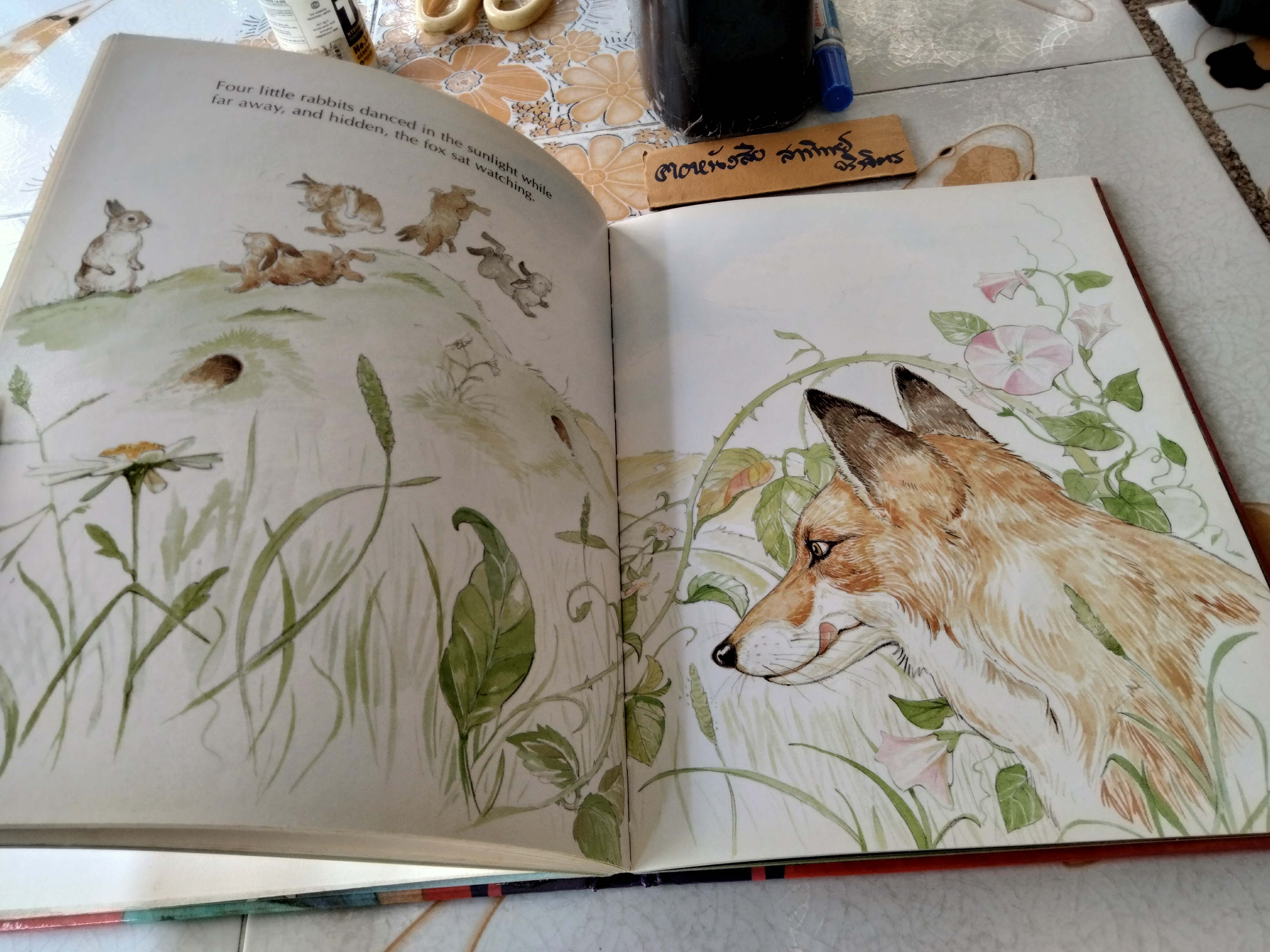 Animal Friends for Bedtime นิทานก่อนนอนจากสำนักพิมพ์ Ladybird ในเล่มมีนิทาน 5 เรื่อง