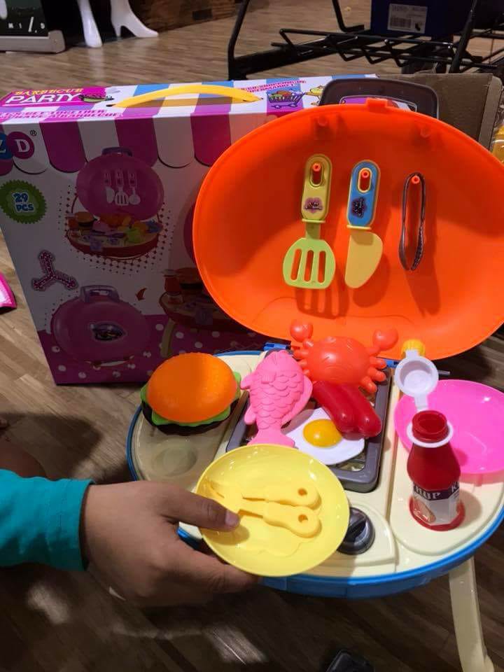 ชุดเตาบาร์บีคิวสำหรับเด็ก