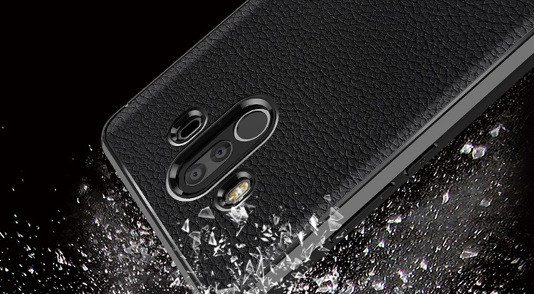 เคส Huawei Mate 10 Pro #เคสฝาหลัง TPU ผิวลิ้นจี่กันลื่นเคสคุณภาพดีราคาเบาๆสบายกระเป๋า
