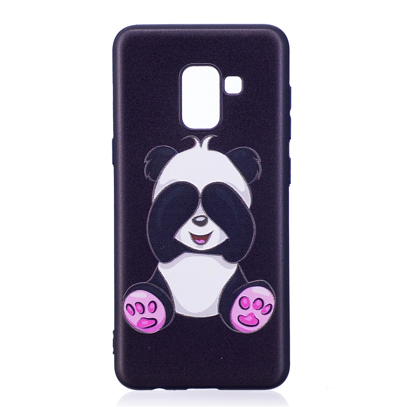 Case Samsung Galaxy A8 (2018) #เคสฝาหลัง TPU Shell Mobile Shell ลายน่ารักๆ
