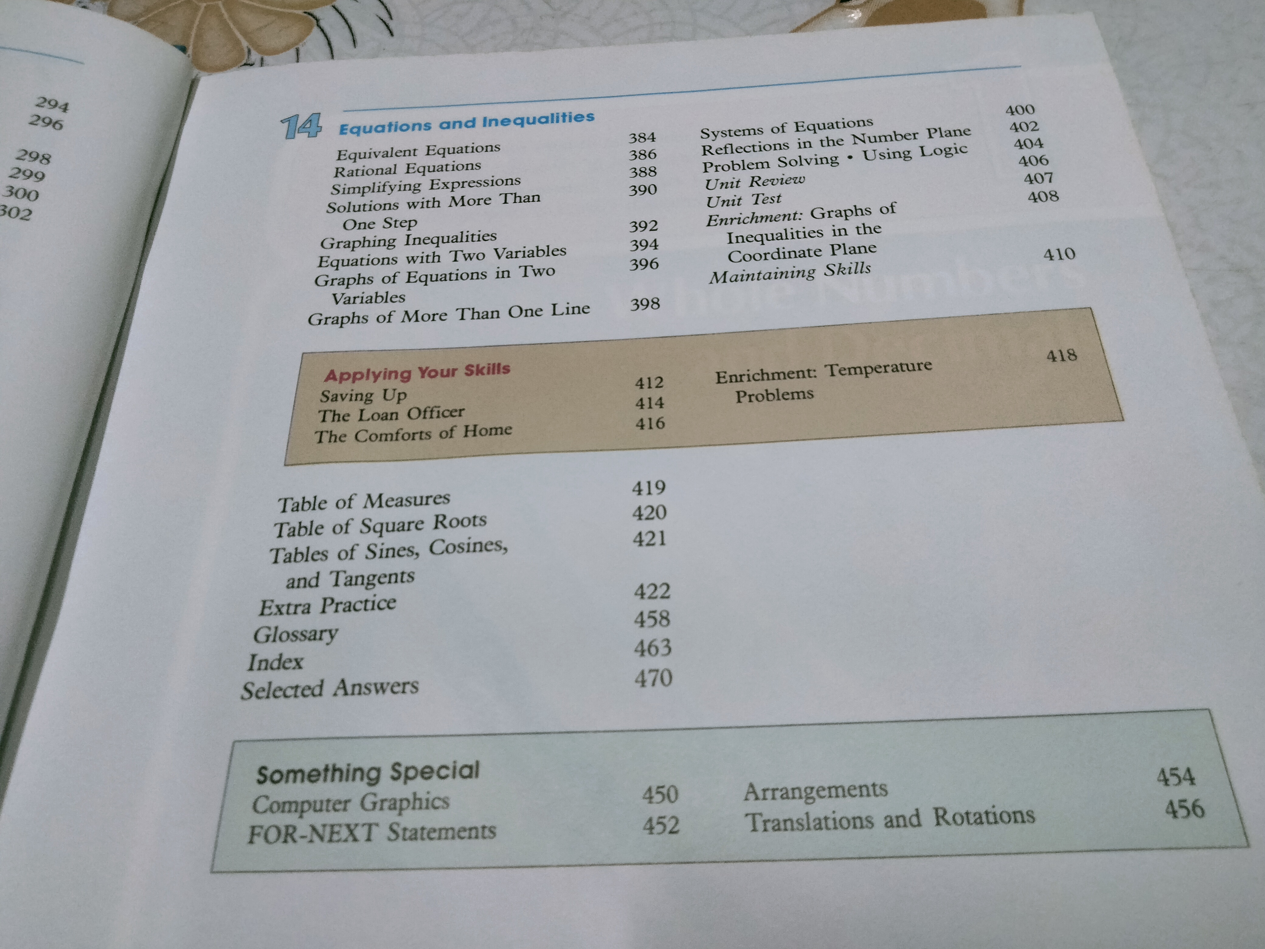 Mathematics - HOUGHTON MIFFLIN level 8 - หนังสือคณิตศาสตร์ Houghton Mifflin ระดับ 8 (ปกแข็ง)