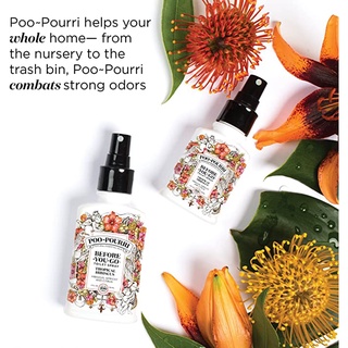 Poo-Pourri® Before-You-go Toilet Spray 59 or 118 ml สเปรย์ดับกลิ่นห้องน้ำก่อนใช้งานและหลังใช้งาน