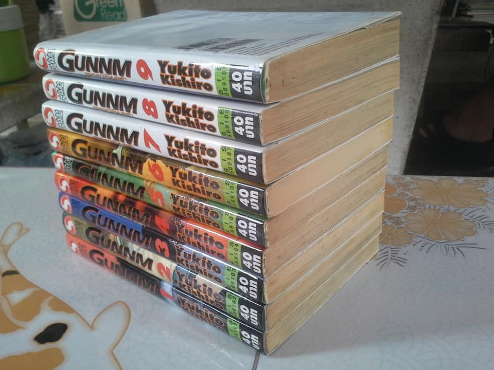 GUNNM เพชฌฆาตไซบอร์ก 9 เล่มจบ (ฉบับพิมพ์ 2) - หนังสือเช่า **สินค้าหมด**
