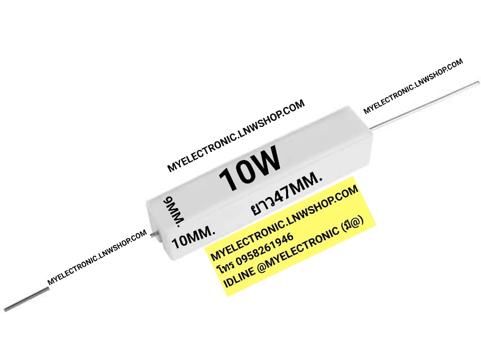 ขาย 2.2K OHM 10W ตัวต้านทาน 2.2Kโอห์ม10วัตต์ R2.2K10W 10W2.2K 2.2K OHM 10W 2.2K โอห์ม10วัตต์ R2.2K 10W รีซิสเตอร์ RESISTOR สองจุดสองเคโอหม์ สิบวัตต สองจุดสองกิโลโอหม์ ตัวต้านทาน10W ตัวต้านทาน10วัตต์ R10W ตัวต้านทานสิบวัตต์ ต้านทาน10WATT ตัวต้านทาน 10W 10ว